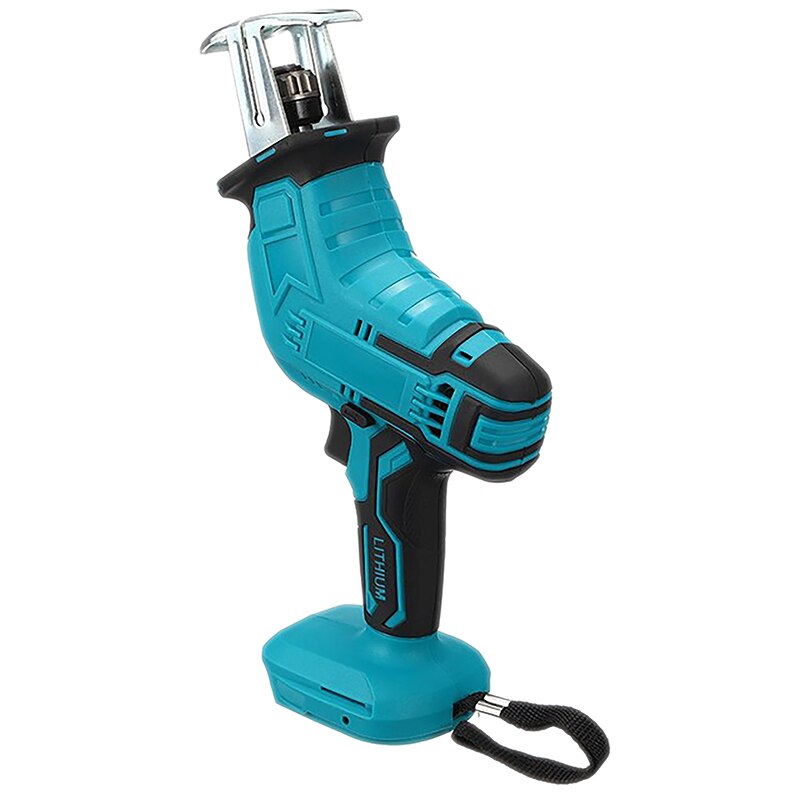 3000rpm/min 18V Electric Saw Reciprocating Variable Speed Saw Stepless Speed Change Adapted To Makita Battery: Light Blue