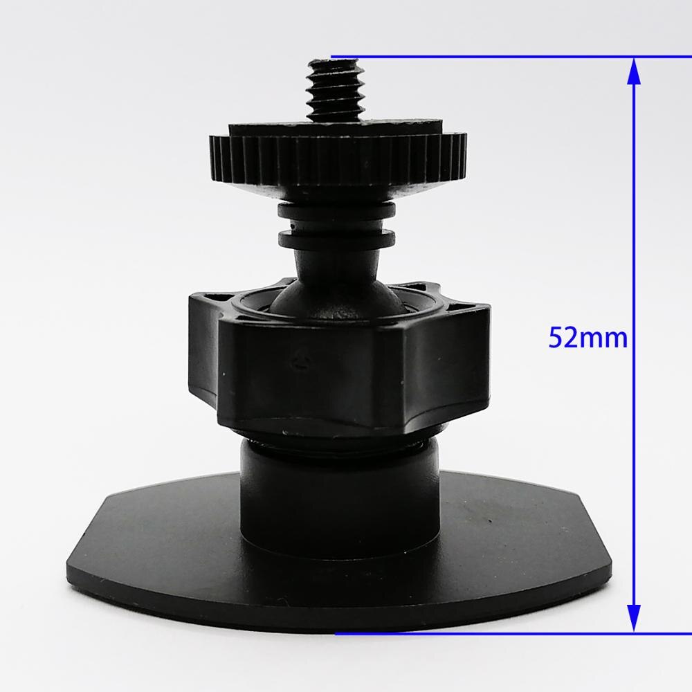 2 Pack 1/4&quot;-20 Thread Camera Mini 3M Double-Sided Adhesive Mount Universal In Dash Cam Mount Holder