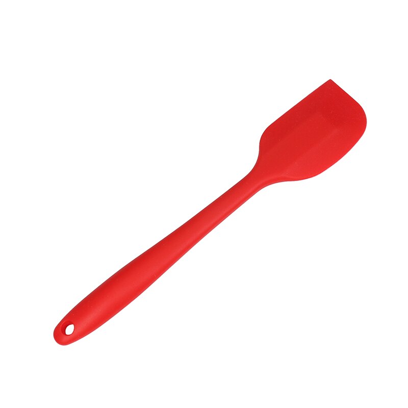 8 Inch Siliconen Spatel-1 Kleine Hittebestendige Non-stick Kookgerei (Multicolor): Rood