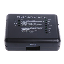 PC 20/24 Pin PSU ATX SATA HD Power Supply Tester SAUS Blue Tools