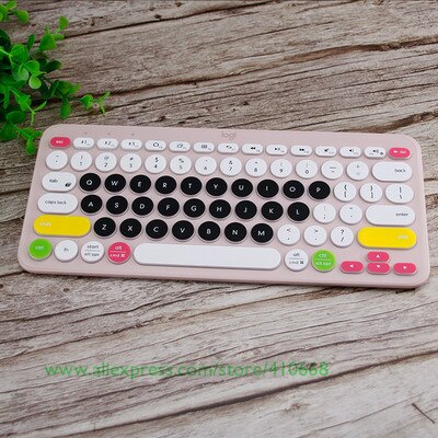 Weiche Silikon Tastatur Abdeckung Schutz Film Für logitech K380 K 380 Bluetooth tastatur multi-gerät mechanische Haut Schutz: Farbe 1