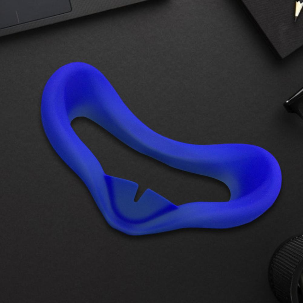 Silicone Face Cover For Oculus Quest 2 VR Anti-Sweat Prevent Light Leakage Washable Eye Pad Cap Premium Protective Accessories