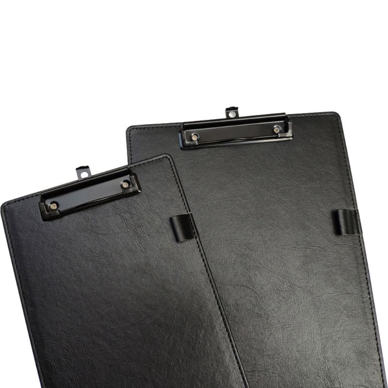 Carpeta de cuero PU A4 A5 archivador de papel para escribir carpeta de documentos papelería DXAB