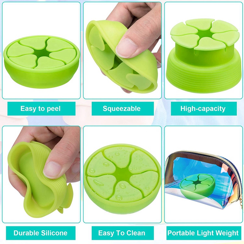 2 Pcs Vinyl Weeding Scrap Collector Silicone Suction Cups for Heat Transfer Vinyl, Craft Weeding Tools Holder Set Kit