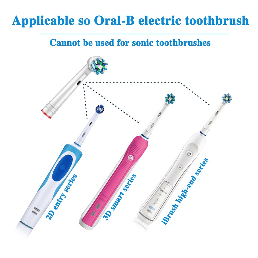Børstehoveder til oral b pro 650 pro 700 pro 1000 pro 2000 pro 2500 pro 3000 pro 4000 elektrisk beskyttelseshætte til tandbørstehoved