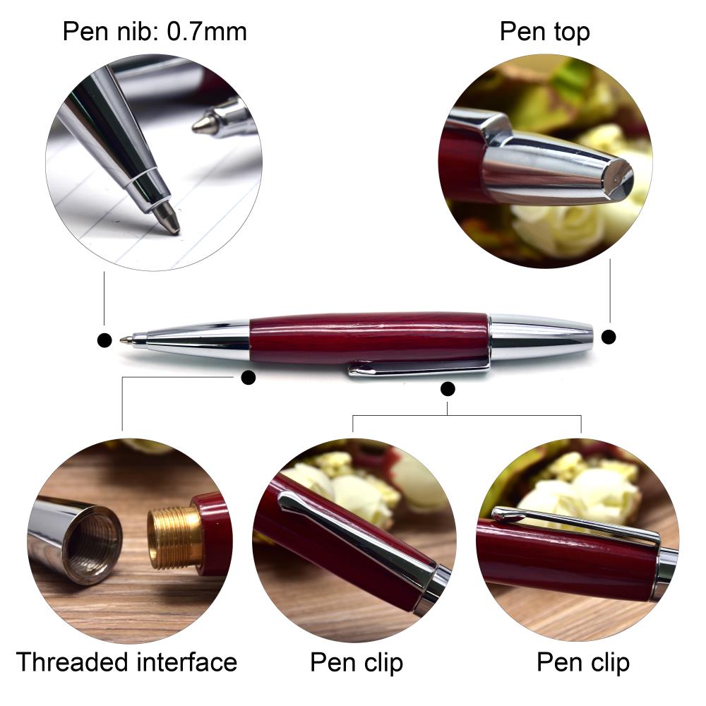 Guoyi A227 wooden ballpoint pen learning office school stationery luxury hotel business pen