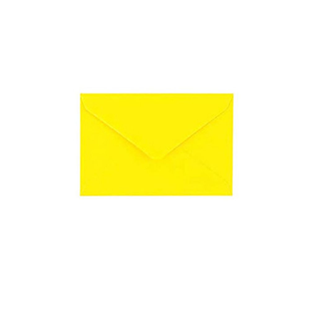 10PCS Color Mini Envelope Membership Card Paper Storage Blank Envelopes ID Card Packing Letter Envelope: yellow