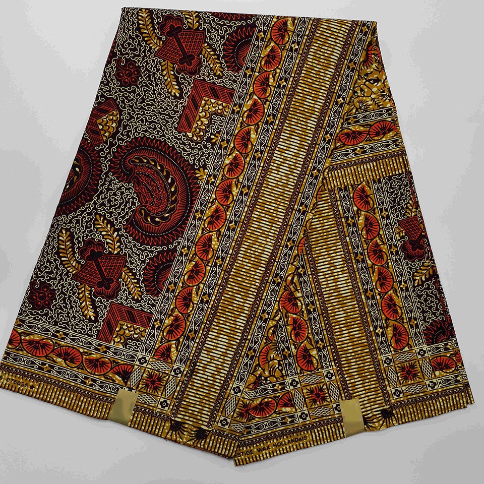 6 Yards Mitex Wax Print/ African Fabrics Kitenge/Pagnes/Tissues ...