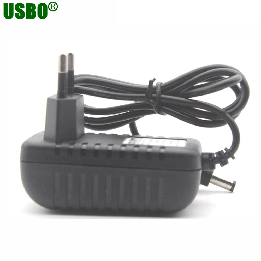 Zwart 5.5*2.5mm 5.5*2.1mm 100-240 v EU ONS 7 v 1A AC naar DC power adapter Voeding Lader voor Alarm apparatuur