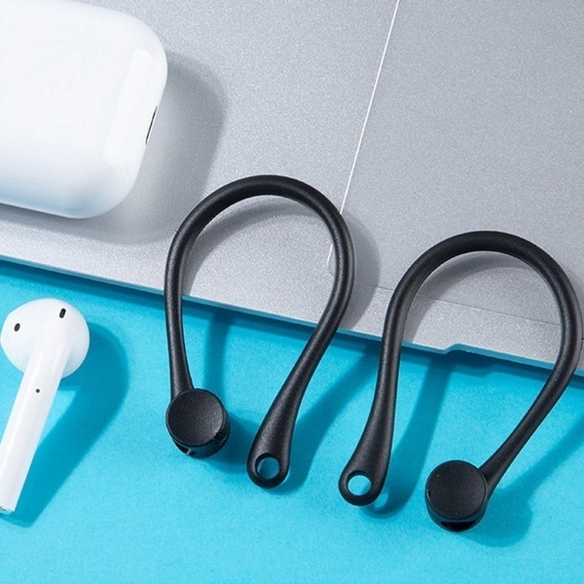 Mini ganchos de auriculares inalámbricos Bluetooth anticaída, soporte Protector de auriculares, gancho de oreja antipérdida deportivo para Airpods 1 2 Air Pods