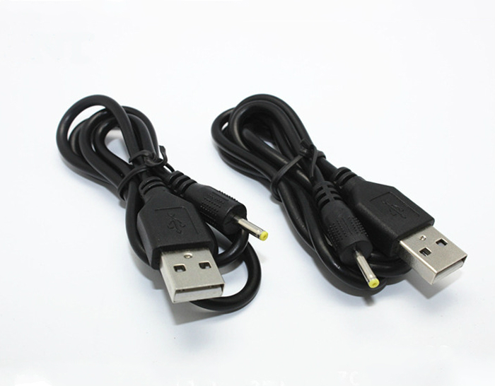 1pcs USB 5V Lader power Kabel aan DC 2.5mm DC USB Voeding Kabel Cord Adapter Oplader jack Plug voor Tablet