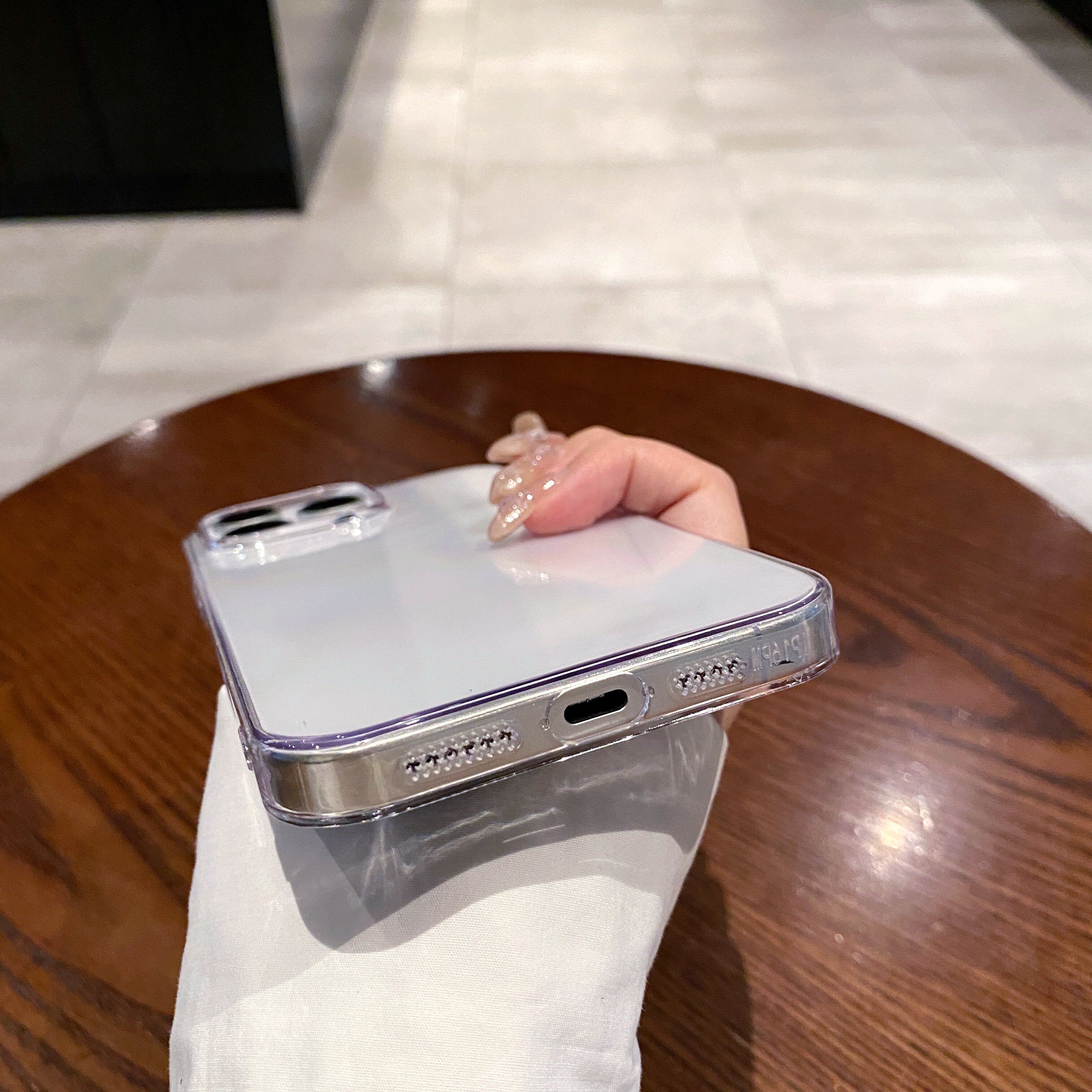 Funda protectora ultrafina resistente a golpes y caídas adecuada para IPhone 16 15 14 13 12 11 Pro Max 16e funda de teléfono transparente