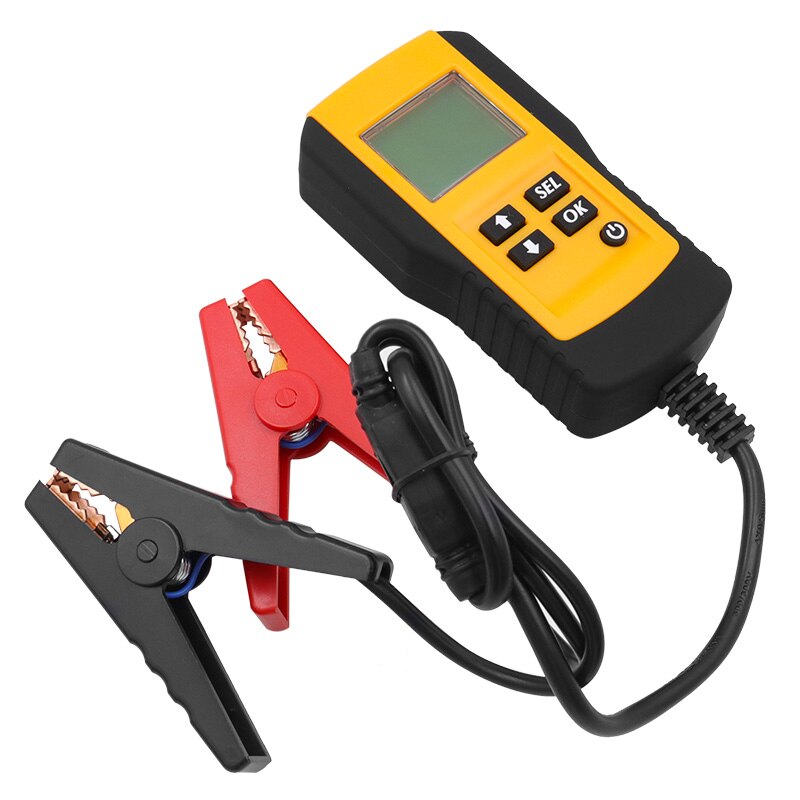 12V Car Battery Tester Vehicle Car LCD Digital Battery Test Analyzer Auto System Analyzer Voltage ohm CCA Test Diagnostic Tool