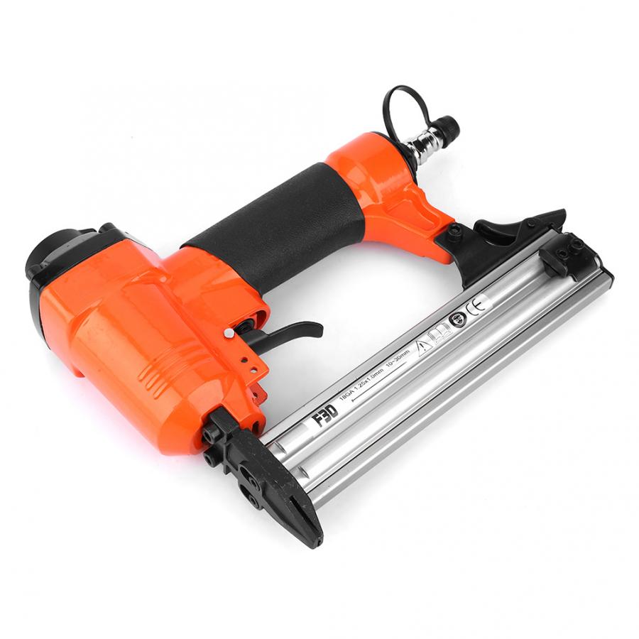 Industriële Grade Air Brad Nailer F30 Pneumatische Rechte Schiethamer Nietmachine Power Tool Accessoires