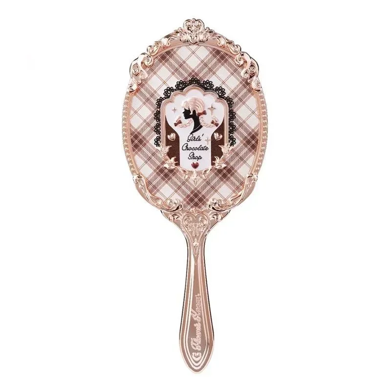Flower Knows Mirror Moonlight Mermaid Collection Handheld Mirror Limited White Blue Pink Chocolate Fairy Mirror: Red