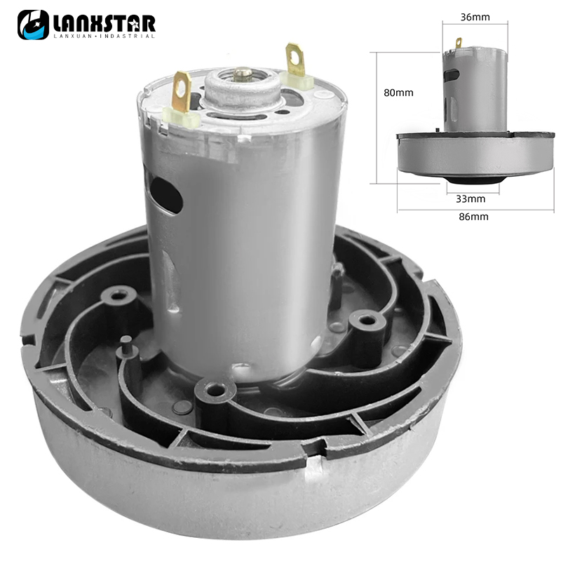 Motor de aspiradora DC 120W 545 soplador de aire controlador incorporado Micro Motor para piezas de aspiradora rodamiento de bolas de 22,2 V