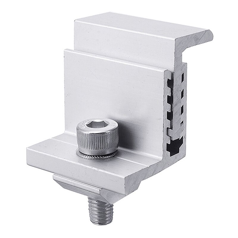 1/3/5pcs Solar Panel Mounting Clamps 35-50mm Side Pressure Solar PV Mounts Bracket Support Adjustable Solar System Accessories: 1pc 35-50mm side