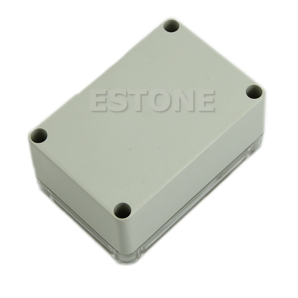Boîtier transparent étanche en plastique pour boîtier de projet électronique, 1 pièce