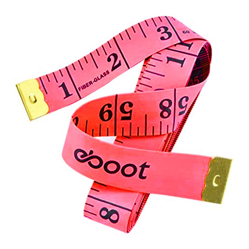 Measuring Tape 1.5M Environmental Pink Sewing Tape Measure Ruler For Sewing Human Body Waist Bust Size Measure Tools