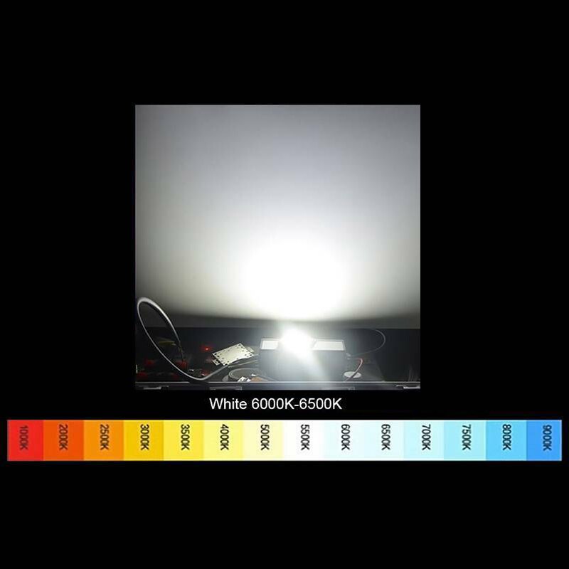Xd -50 stk 1w dioder høj effekt kølige hvide led perler 1 watt lampe chip 3v-3.4v