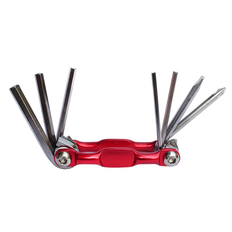Folding Hex Key set Slotted Phillips Screwdriver set Allen Key Hexagonal Wrench Screwdriver Bicycle Repair Tool Hex Wrench