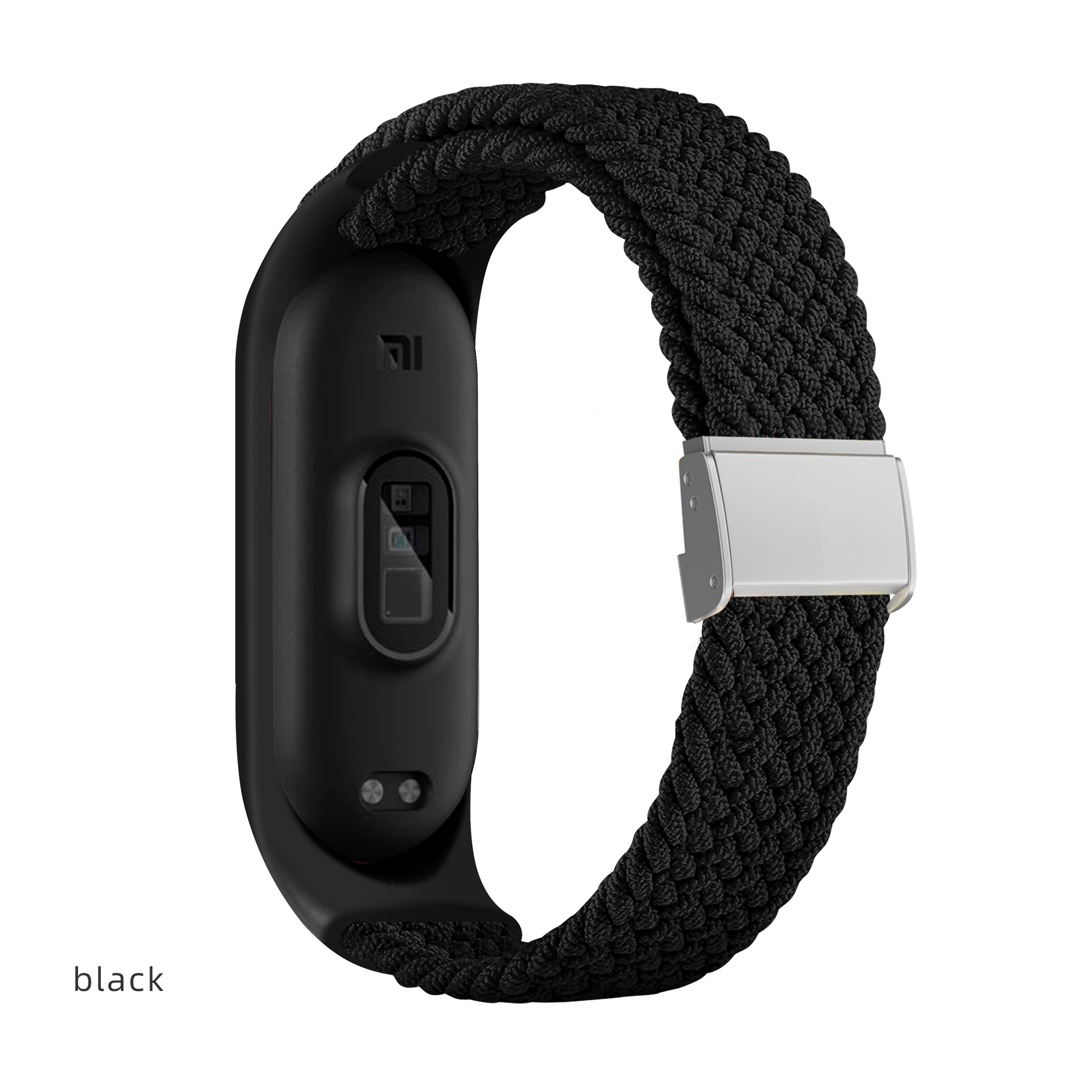 Cinturino In Silicone Per Xiaomi Mi Band 8 - Sostitutivo, Regolabile, Con Doppia Fibbia Metallica, Traspirante, Per Polsi 105-220mm - 2