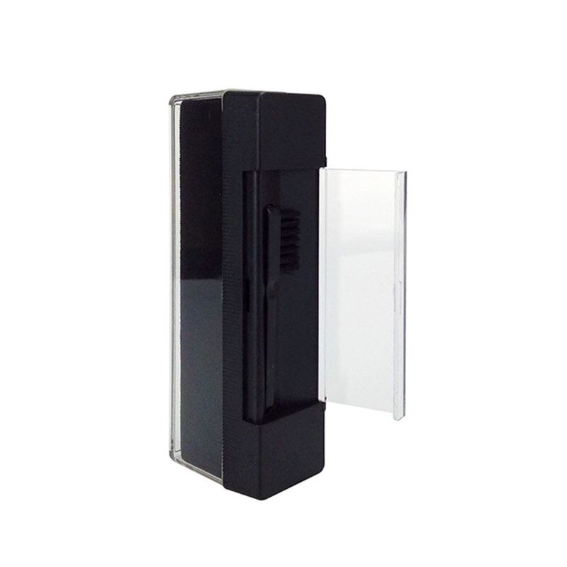 1 set fluwelen antistatische reiniger voor stylusborstels met reinigingsmiddel voor platenspelers, lp's en vinylplaten