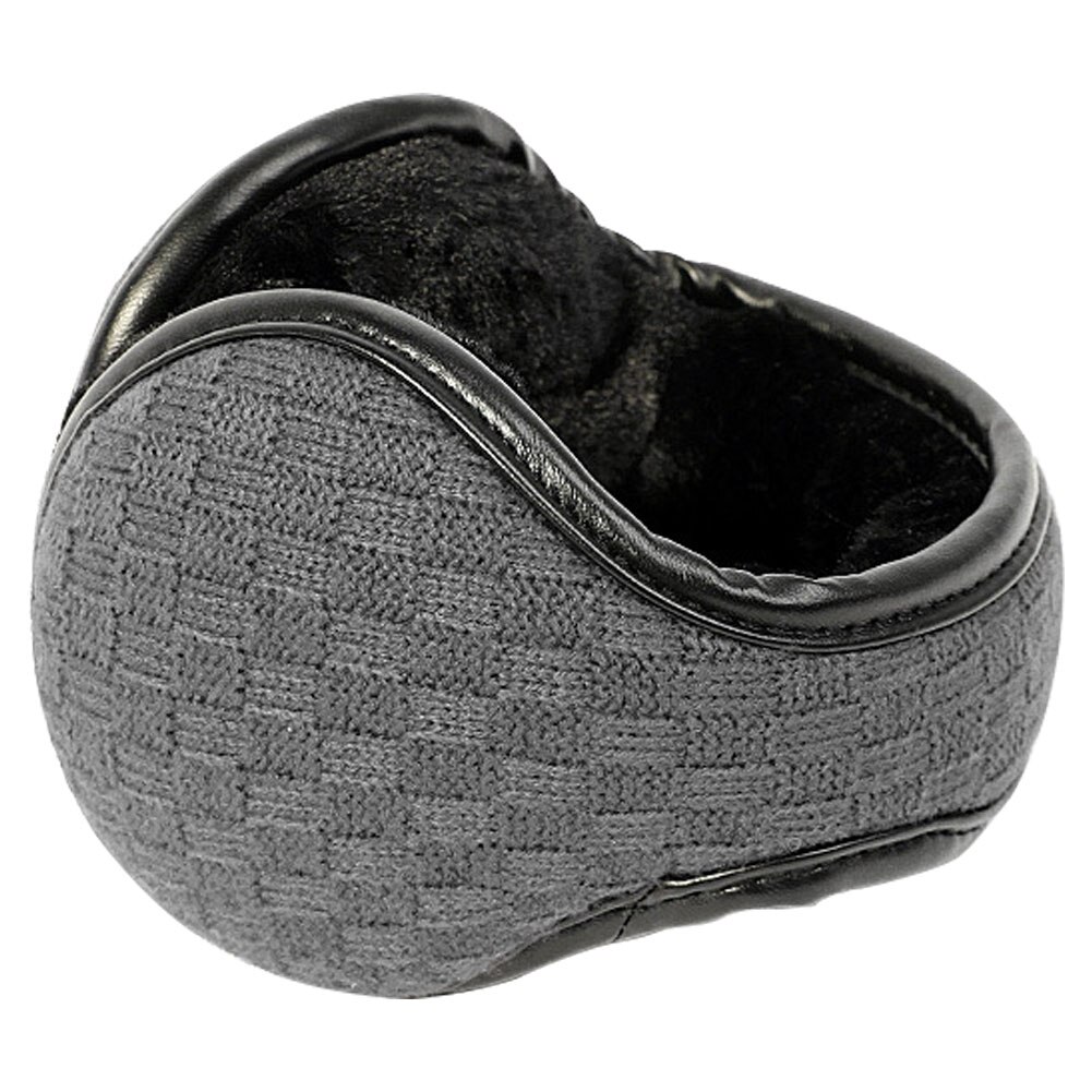 Orejeras plegables de cuero sintético para hombre, orejeras portátiles para deportes al aire libre, senderismo, para viajes de invierno