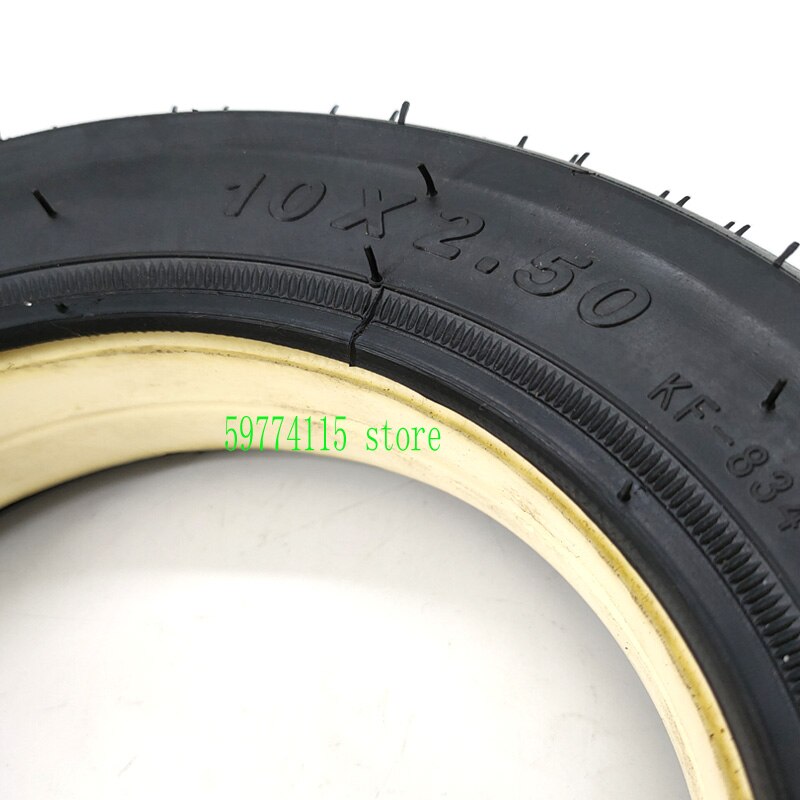 10x2.50 Solid Tire for Quick 3 ZERO 10X Inokim OX Razor Electric Scooter 10 Inch Non Pneumatic Stab Proof Tubeless Tyre