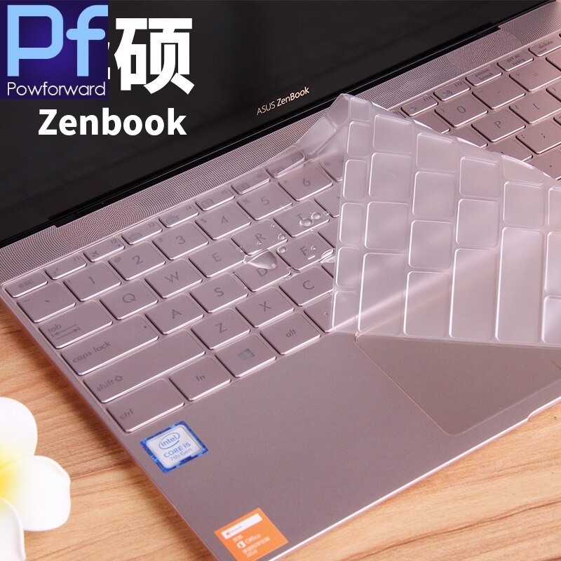 Pour ASUS ZenBook 3 ux390ua UX390 12.5 pouces TPU Ultra couverture de clavier peau de protection pour ASUS ZenBook Deluxe UX490 UX490UA 14 pouces