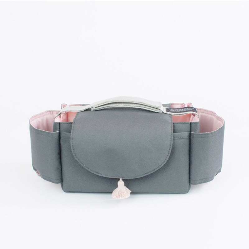 Baby Stroller Accessories Bag Waterproof Cup Bag Stroller Organizer Baby Carriage Pram Buggy Cart Bottle Bag Cartoon Car Bag