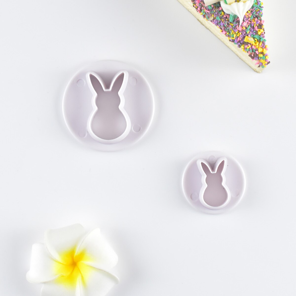 Cloche de noël lapin oiseau gâteaux Biscuits, coupe-Biscuits, moule de cuisson, gaufrage pour outils de cuisine, collection de timbres de pâques 2 pièces