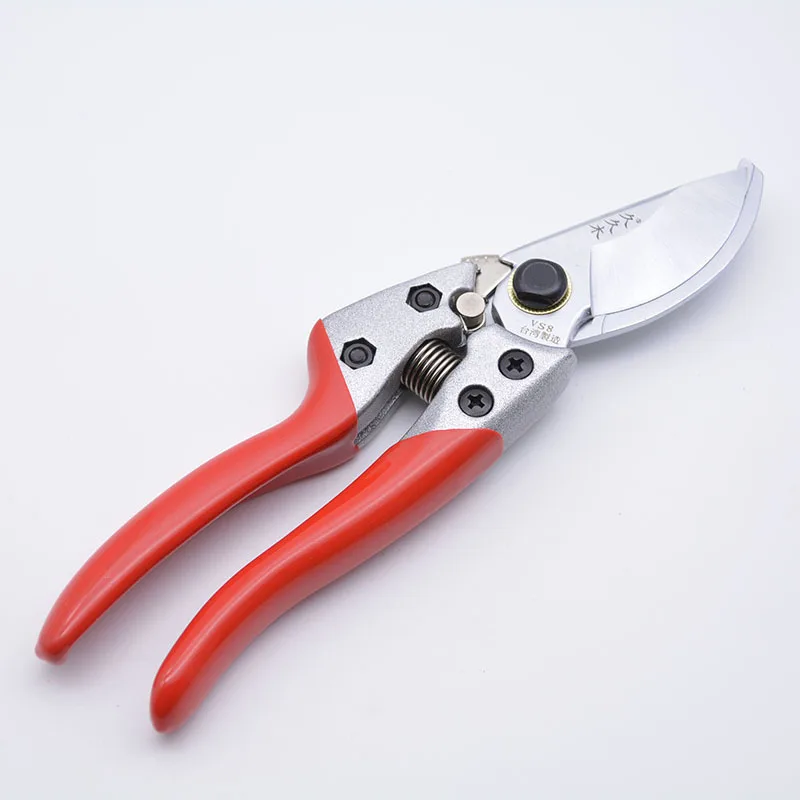 SK5 Steel Pruning Shears Garden Pruner Scissors Powerful Cutting Tree Trimmers Secateurs Hand Clippers Flower Branch Scissor: Orange