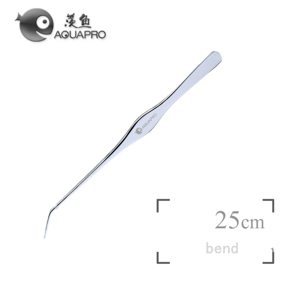 Aquarium Pflanzen pinzette biegen aquatische Aquapro 25cm 33cm Klasse 1 Spiegel oberfläche Edelstahl nie Rost Aquarium Werkzeuge: verrotten