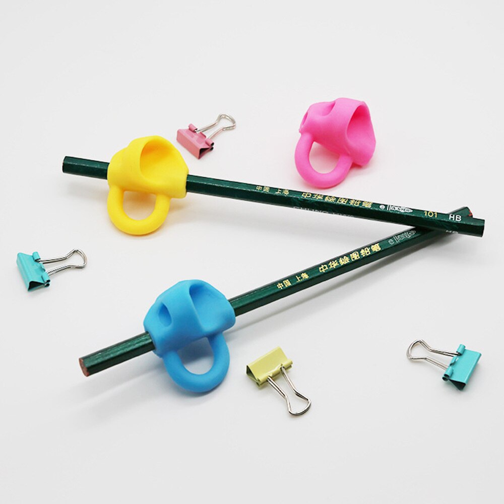 3pcs diy Potlood Grips Artefact Voorschoolse Leren Schrijven Braces Kinderen Beginners Potlood Houding Correctie Tool