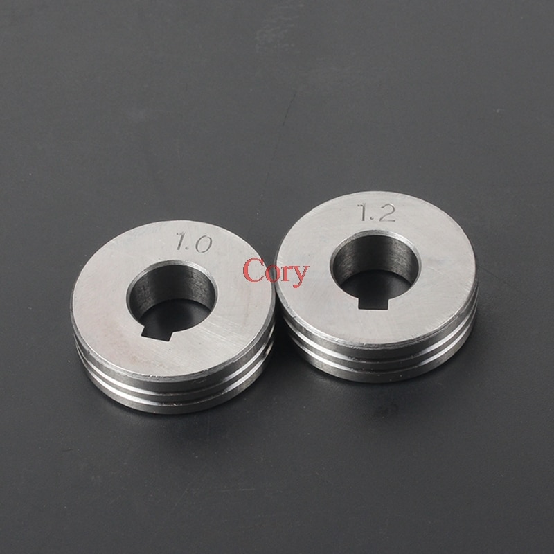 1PC MIG Welding Machine Wire Feeding Roll Knurl Groove for 0.8-1.0mm 1.0-1.2mm 1.2-1.2mm 1.2-1.6mm Steel Aluminum Flux Cord