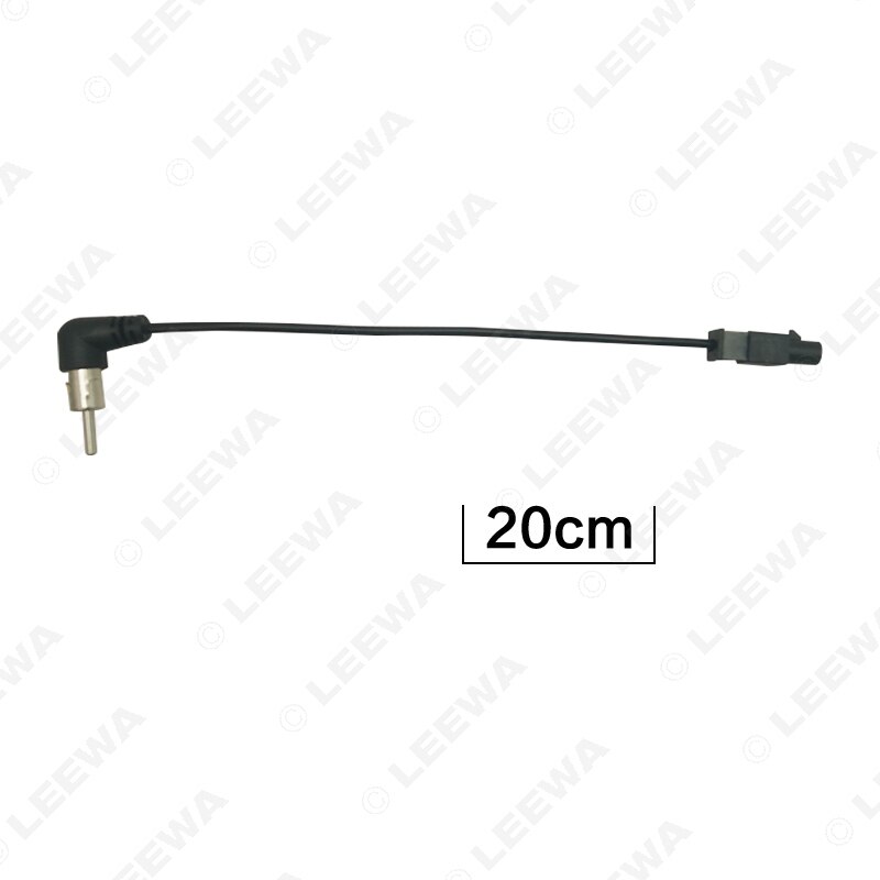 Leewa bilradio ljudinstallation fm/am antennadapter för volkswagen/ford/gm/peugeot/renault stereokabel  #ca7148