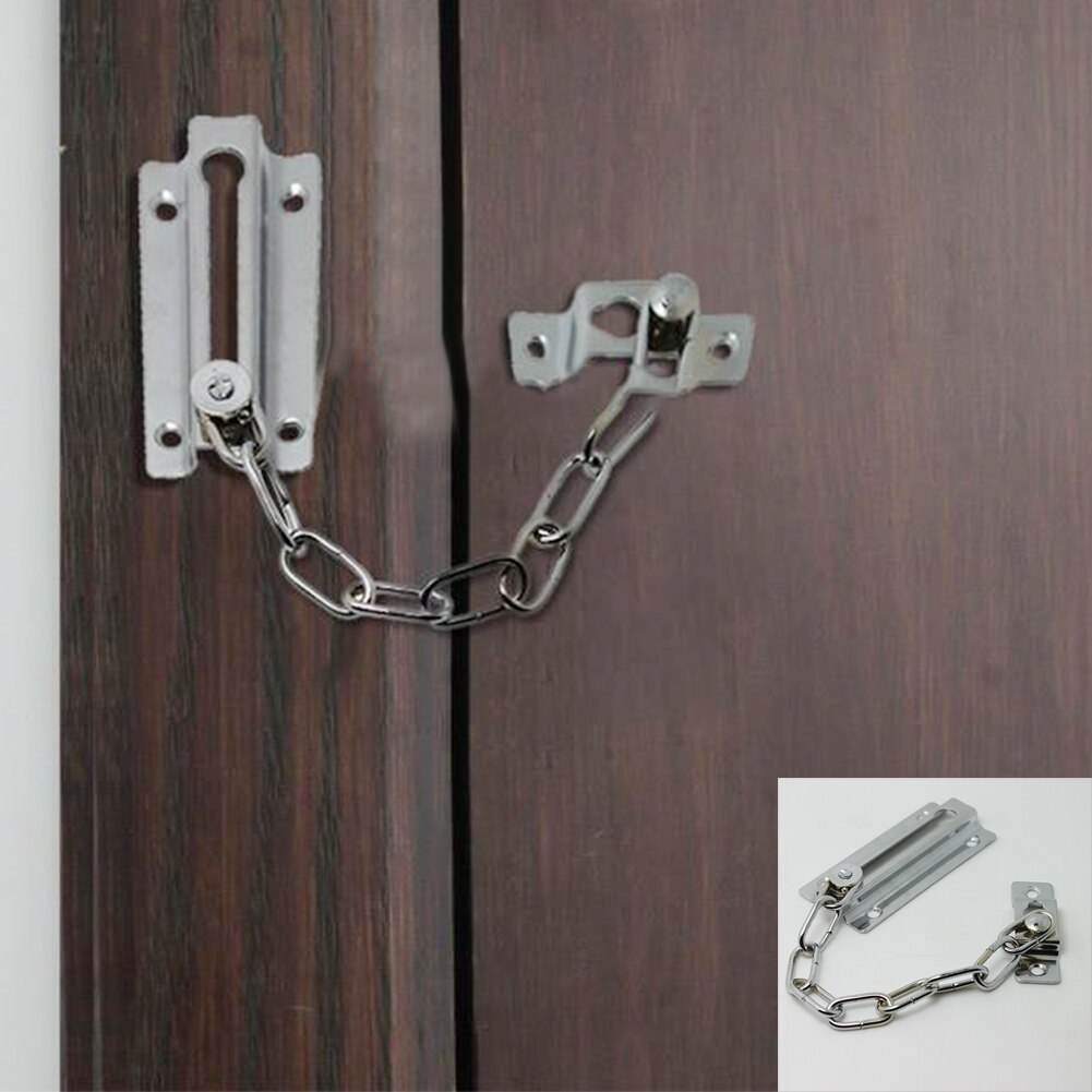 Safety Door Bolt Sliding Office Security Guard Catch Locks Door Chain