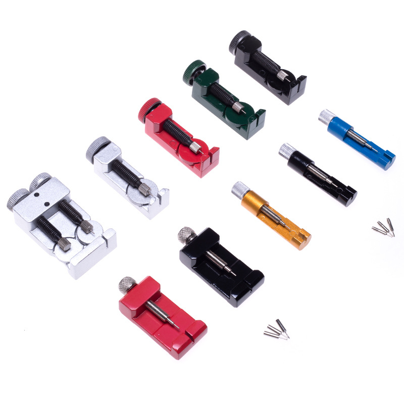 Watch Band Link Pin Remover Repair Tool Kit for Watchmakers Metal Chain Spring Bar Removal Set Watch Strap Length Adjust Tool