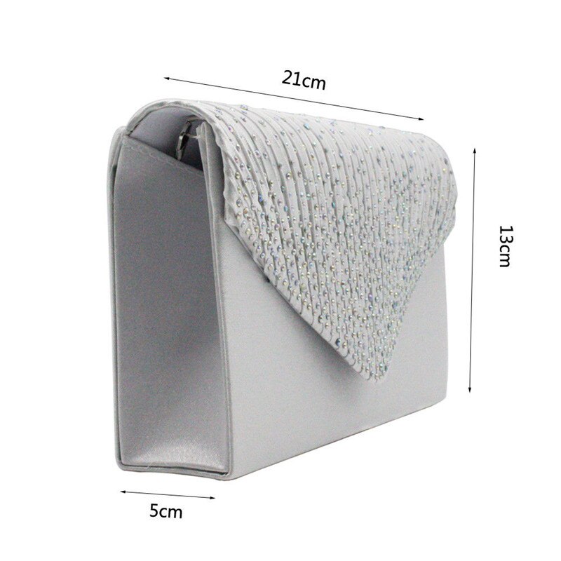 Women Evening Shoulder Bag Party Prom Wedding Lady Clutch Envelope Handbag Evening Bags