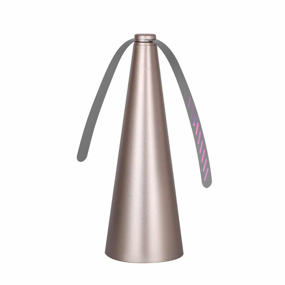 Muggenwerende Ventilator Usb Of Aa Batterij Aangedreven Vlieg Muggenverdrijver Ventilator Draagbare Ongediertebestrijding Voor Camping Picknick Party: YELLOW