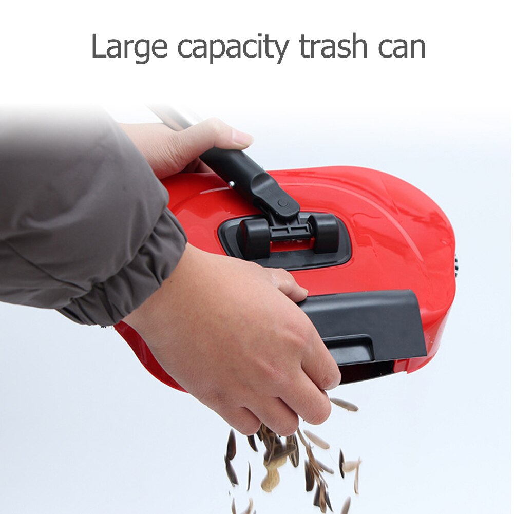 Stainless Steel Hand Push Sweepers Push Type Sweeping Machine Broom Mop Dustpan Hand Push Sweeper mop Household Cleaning Tools