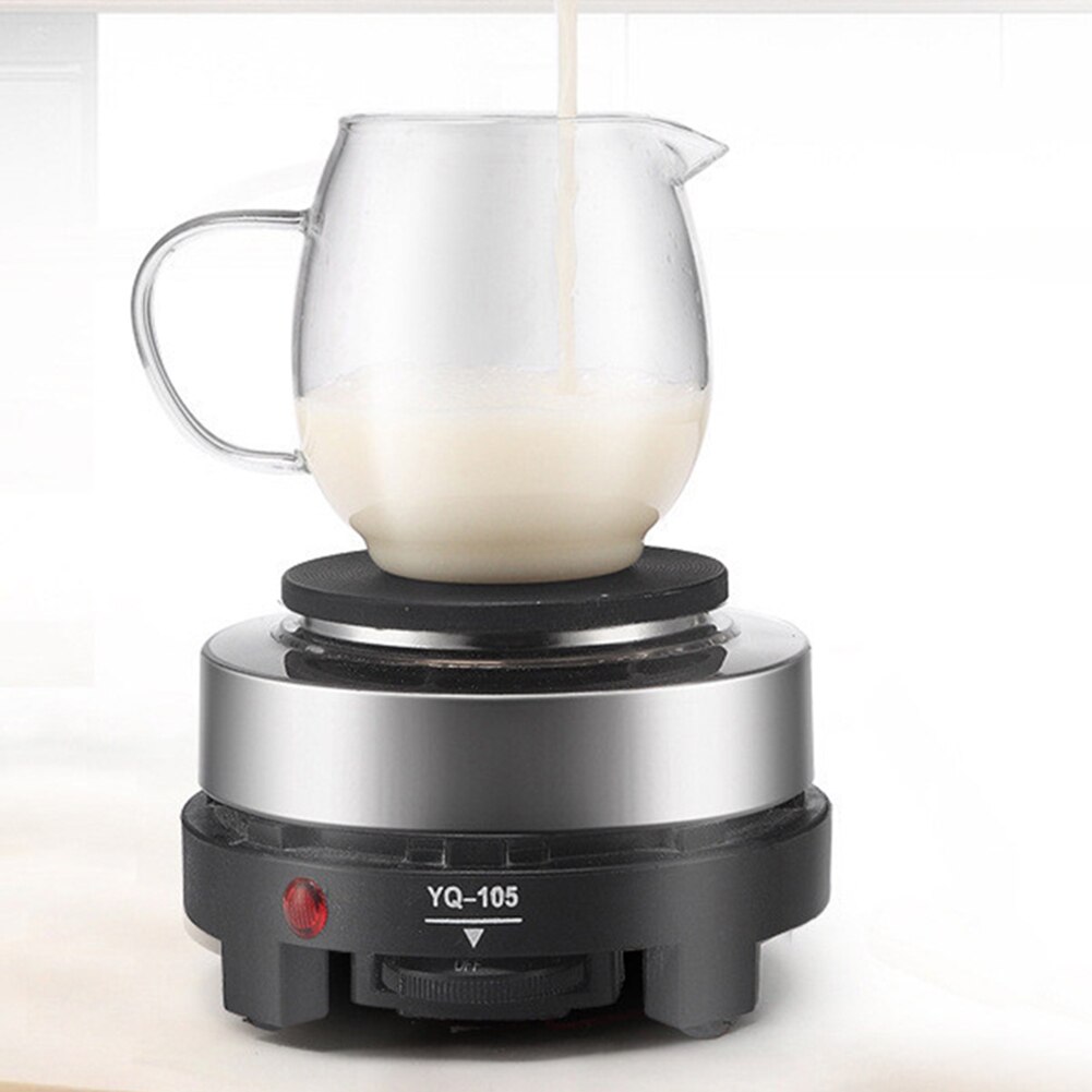 Electric Mini Coffee Heater Milk Tea Mocha Heating Stove Plate Multifunctional Cooking Pot Oven Small Furnace Cooker 500W