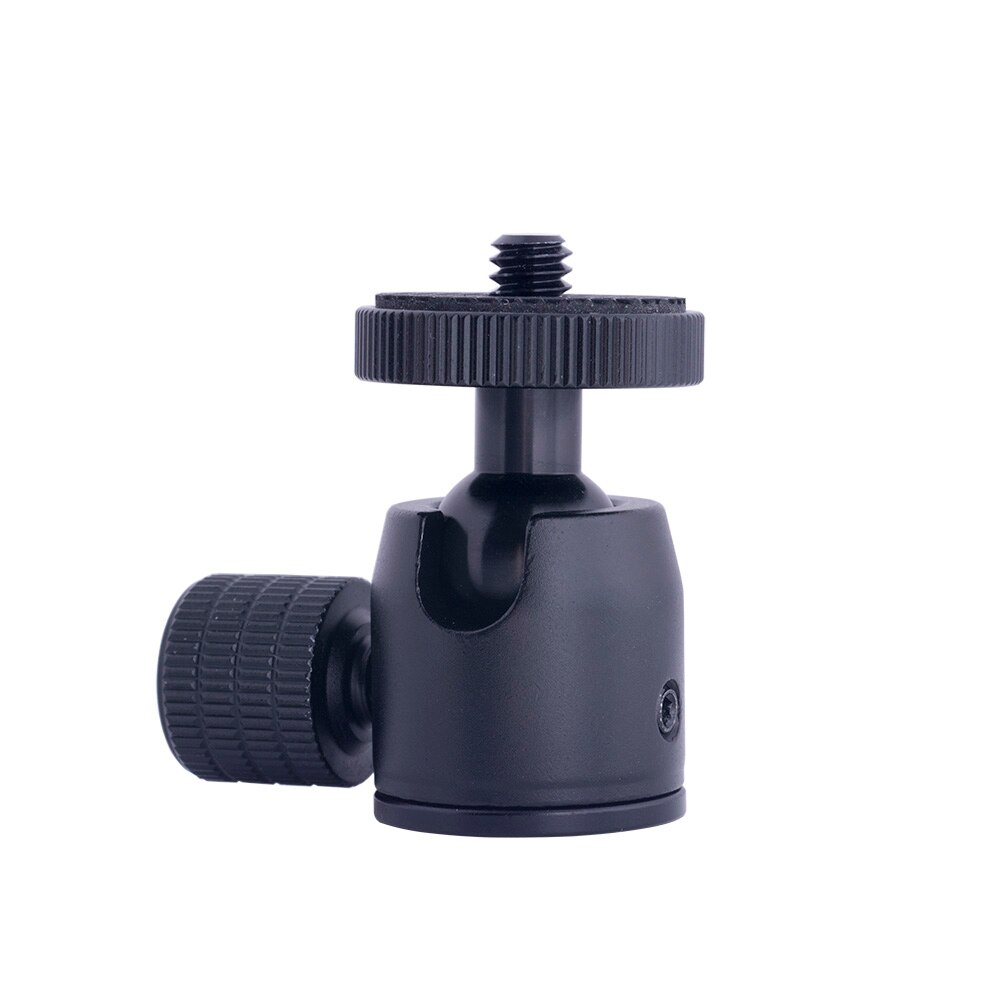 Camllite Portable Table Tripod Ball Head Metal 360 Degree Swivel Mini Ball Head 1/4&quot; Screw Mount For DSLR Camera Fill Light