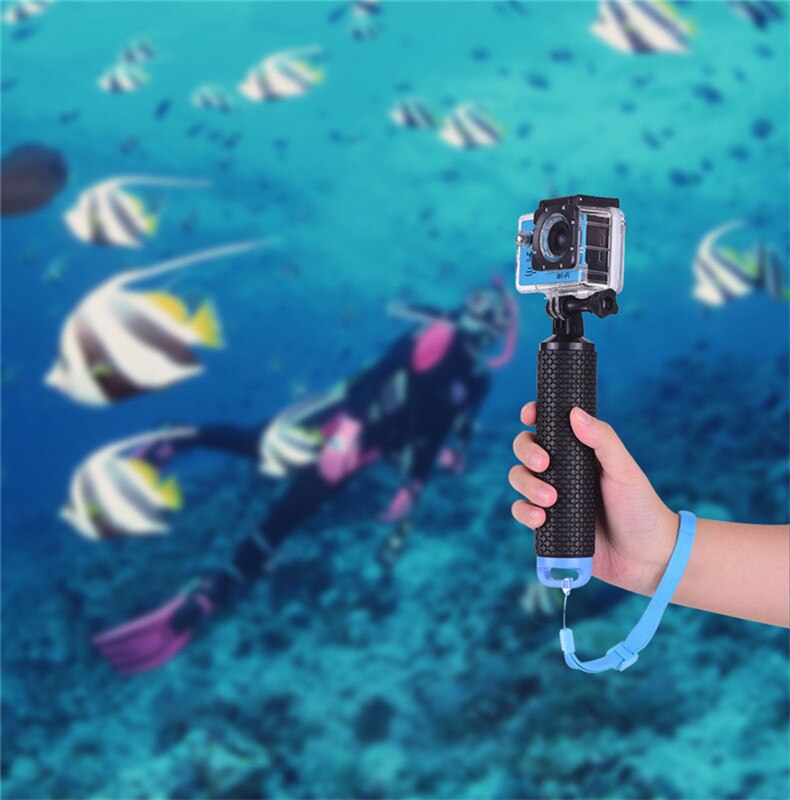 Floating Hand Grip Waterproof Handle for GoPro Hero 9 8 7 Max DJI Osmo Xiaomi Yi Cameras Floaty Handler for Go Pro Accessories