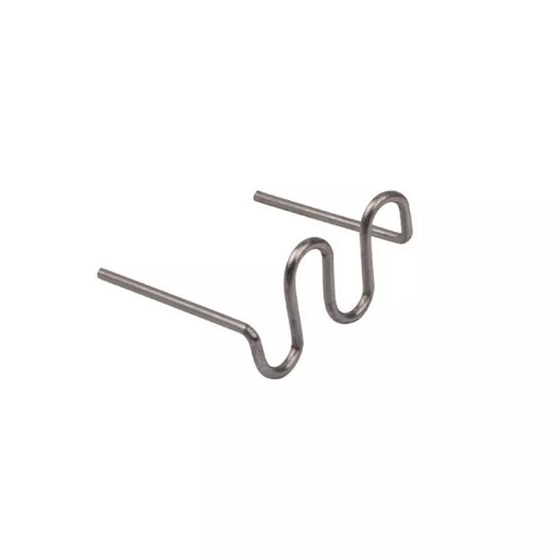 Quente grampeador térmico grampos kit de reparo plástico 100 pces 0.6 semi onda pré-corte para grampeador quente carro pára-choques de soldagem de plástico