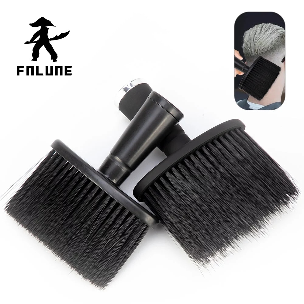 Cepillo de pelo suave para el cuello, plumero facial, cepillo de limpieza para corte de pelo de peluquería, accesorios de salón de peluquería, herramienta de estilismo