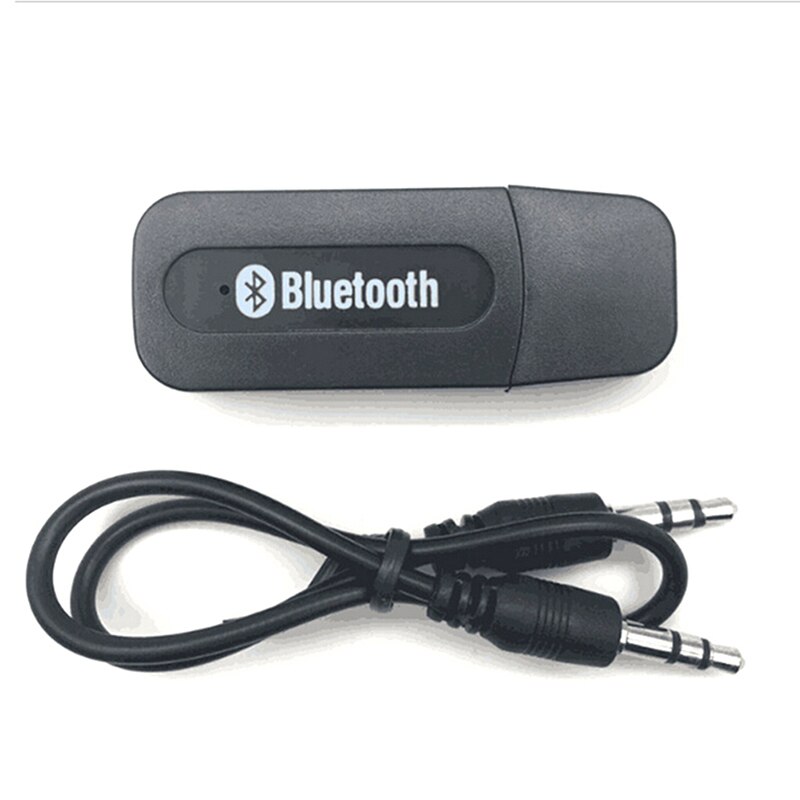 Usb Bluetooth Aux Draadloze Draagbare Mini Auto Bluetooth Music Receiver Audio Adapter 3.5 Mm Stereo Audio Voor Iphone Android Telefoons