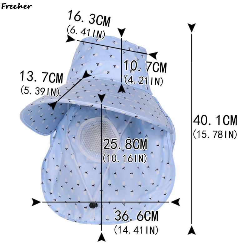 Sun Hat Female Summer Hat Cover Face Sun Hat All-match Summer Hat with Big Rim Anti-ultraviolet Cycling Sunhat