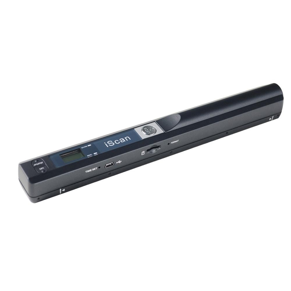 Mini Portable Scanner 900DPI LCD Display JPG/PDF Format Document Image USB Iscan Handheld Scanner A4 Book Scanner iScan